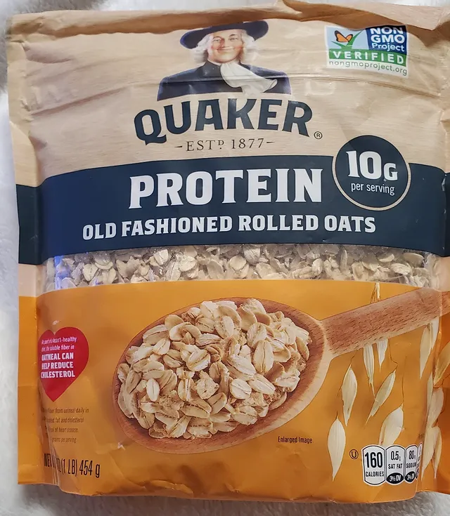 Instagram post by @reviewsbydeborahlee for Influenster. Caption reads: Thank you to @influenster & @quaker  for sending....