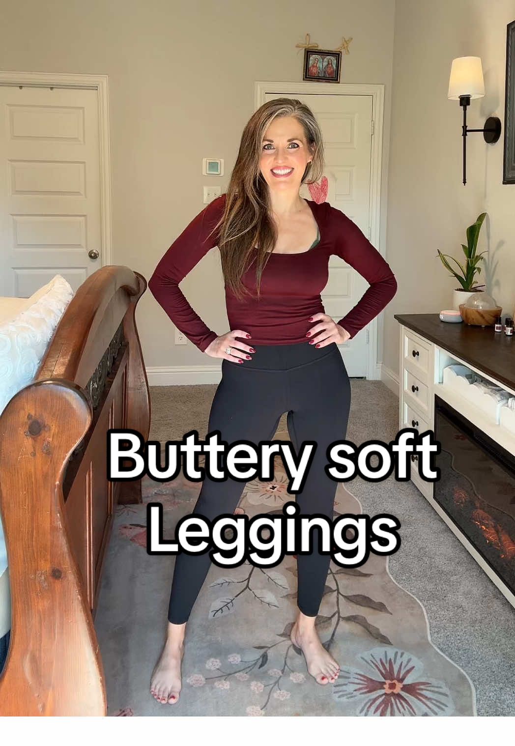 TikTok post by @balletmama4 for Colorfulkoala. Caption reads: [...] #dance #HighWaistedYogapants #Colorfulkoala....