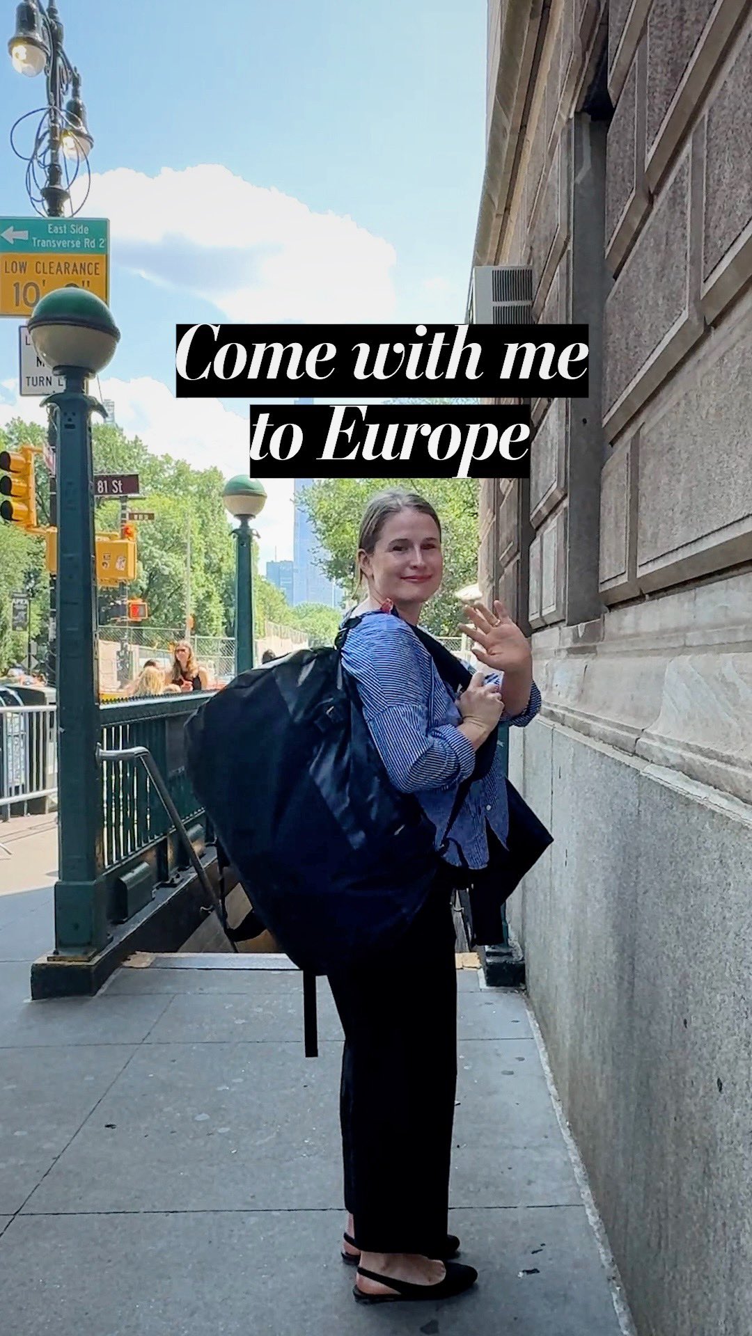 Instagram post by @natbco for Washington Post. Caption reads: [...] BIG EUROPE TRIP IS UNDERWAY FOR THE....