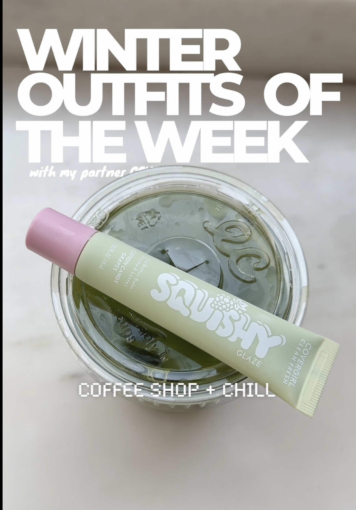 TikTok post by @naturally.sunny for COVERGIRL. Caption reads: [...] comfy, focused, and always with my....