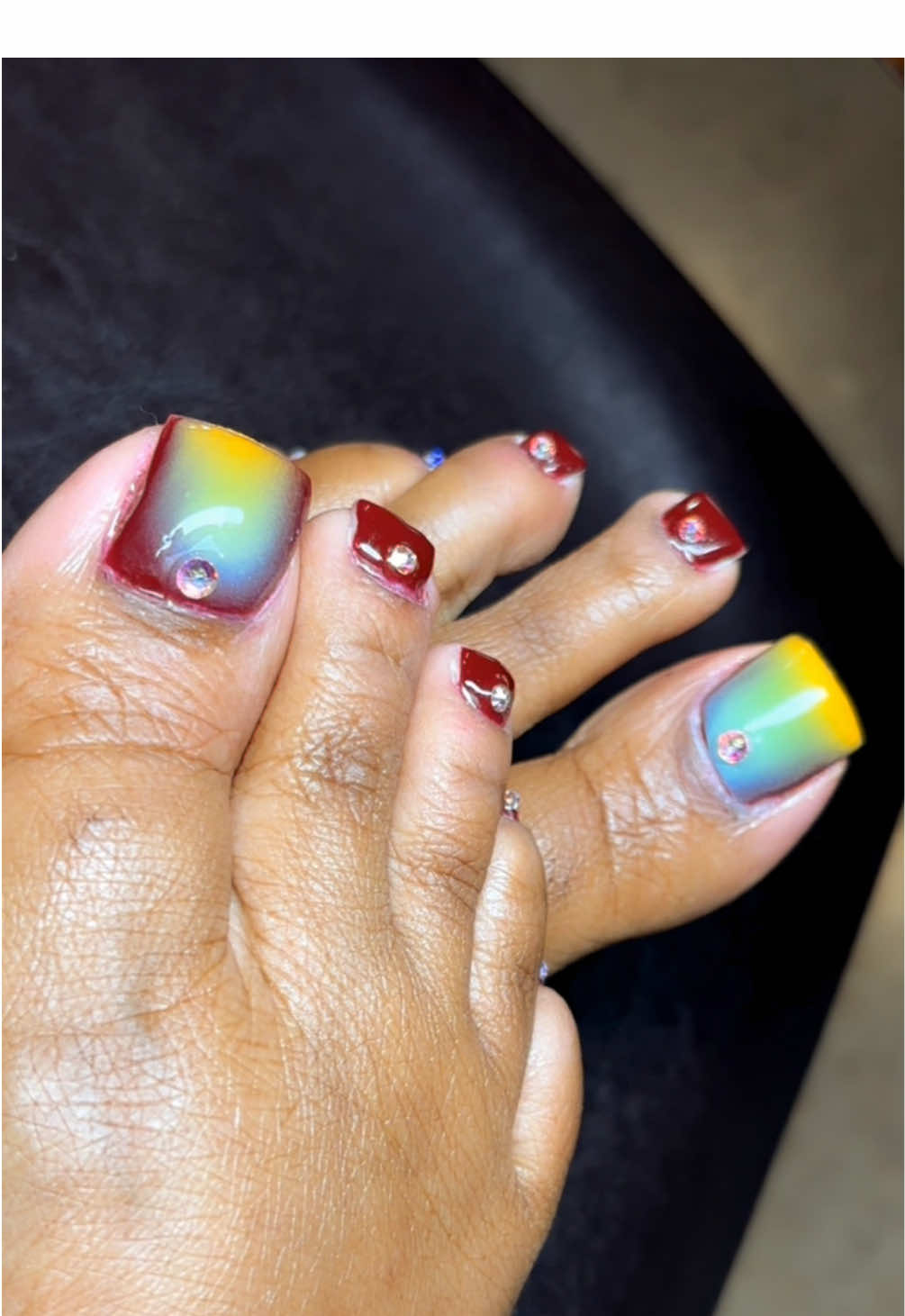 TikTok post by @themindoflisa for GAOY. Caption reads: [...] Cuticle Carbide Drill Bit @gaoy_official Gel....