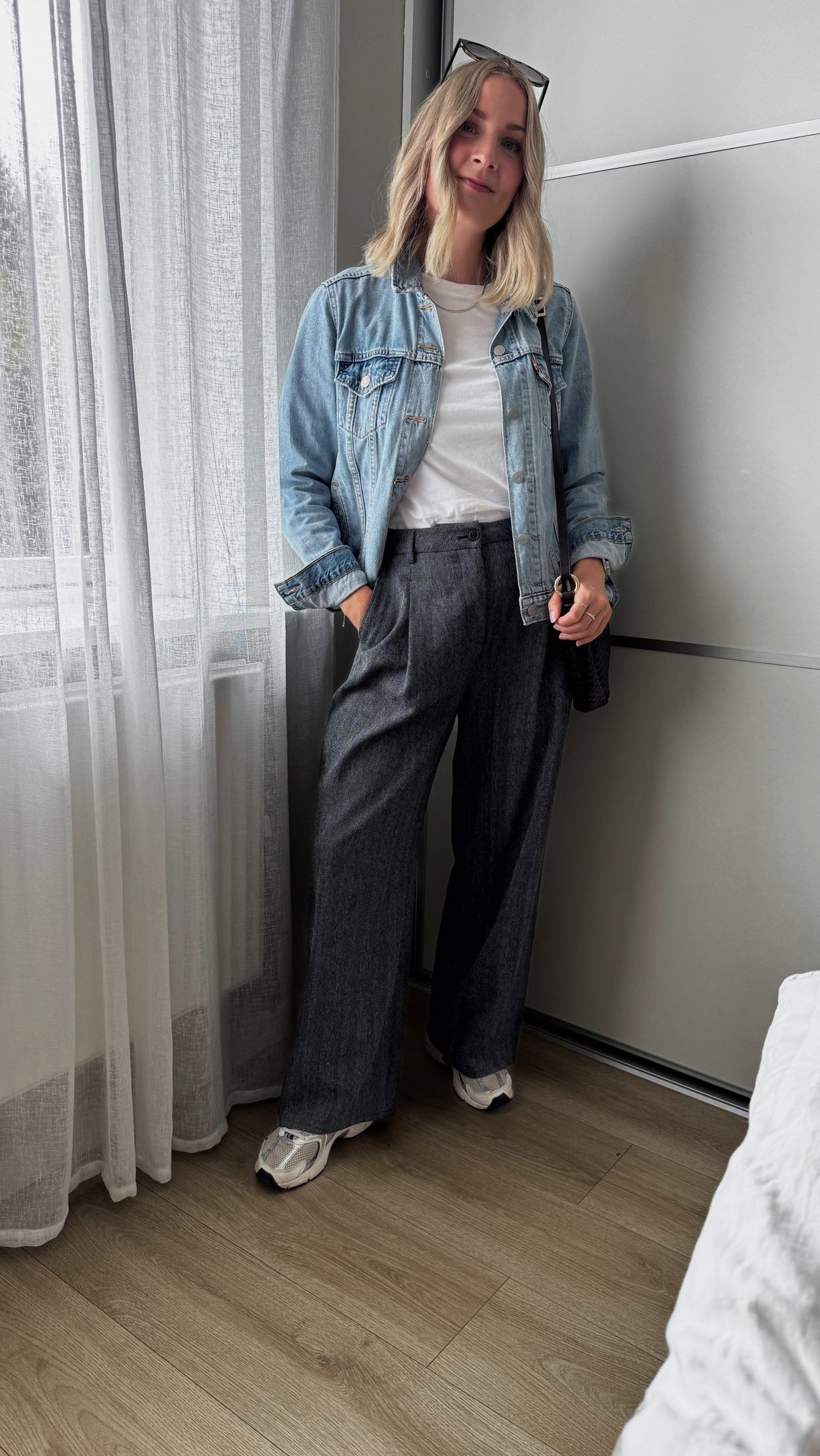 Instagram post by @useless_dk for Shaping New Tomorrow. Caption reads: OOTD ❤️ calendar may say summer but some days it....