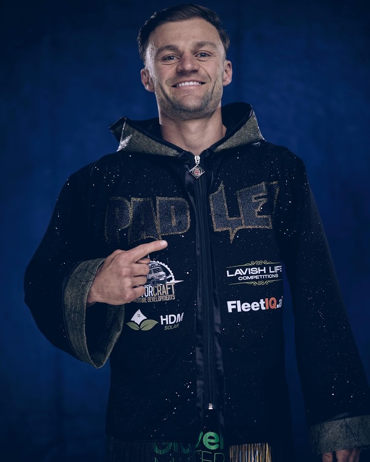 Instagram post by @joshpadley for Everlast. Caption reads: [...] @lavishlifecompetitions @hdm_solar @everlast....