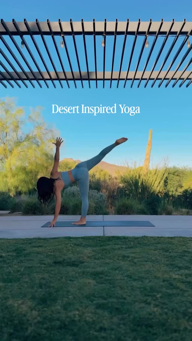 Instagram post by @cathymadeoyoga for TAVI. Caption reads: [...] of National Yoga Month, I’m moving in @tavia.