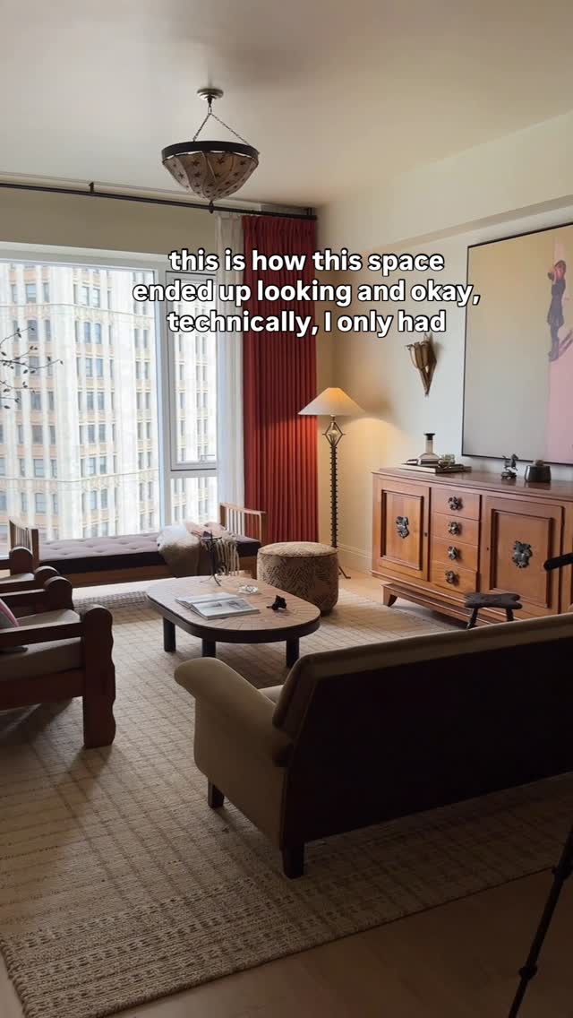 Instagram post by @lonefoxhome for Real Simple. Caption reads: I’ve been bursting at the seams to finally share....