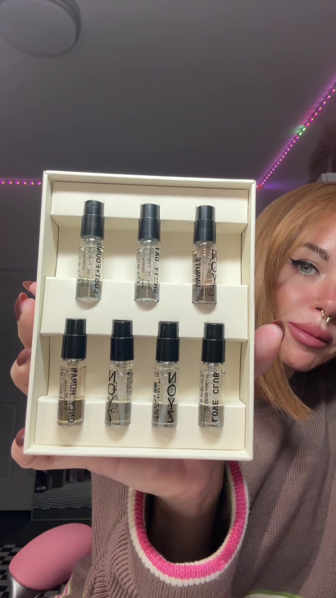TikTok post by @daniellespeight for NOYZ. Caption reads: I love that @noyzfragrance is always evolving and....