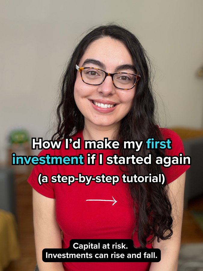 Instagram post by @stocksandsavings for Trading 212. Caption reads: [...] share up to £100 when you join Trading 212....