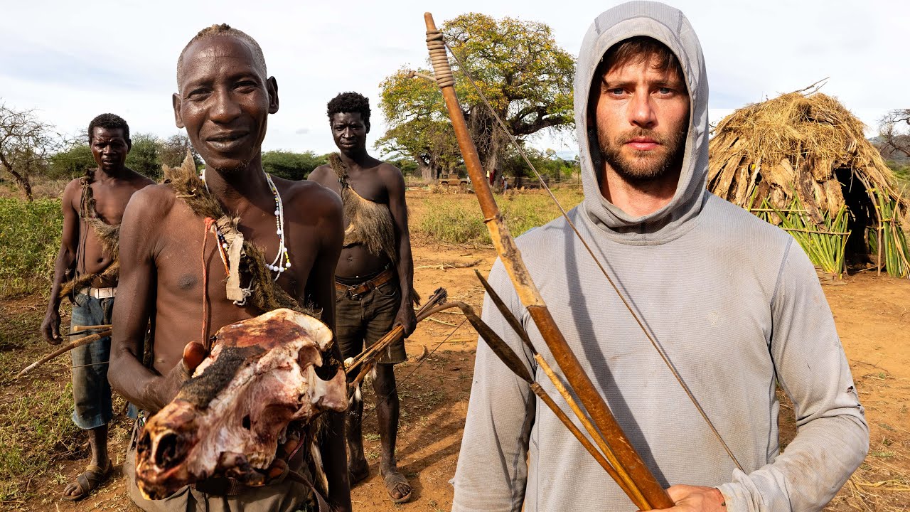 YouTube post by @XanderBudnick for BetterHelp. Caption reads: Surviving like our Ancestors: 5 Days with an....