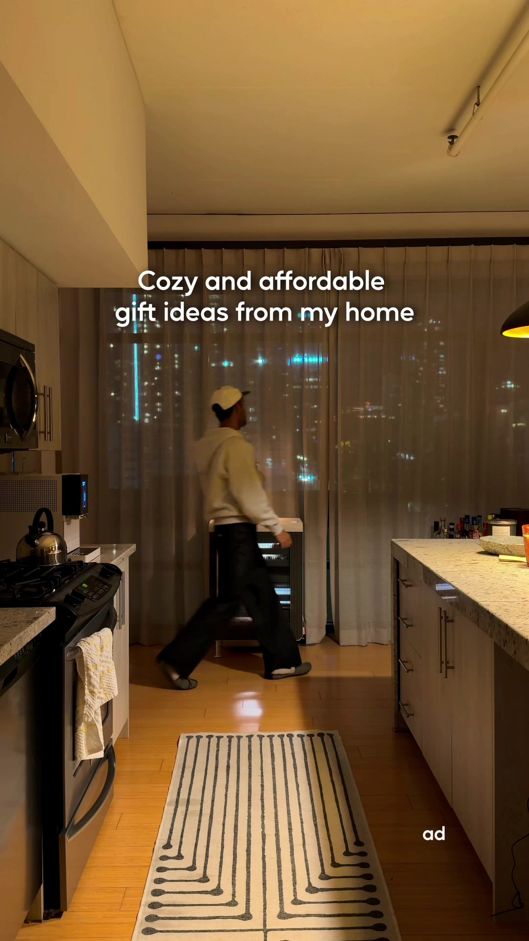 TikTok post by @donborsch for HomeGoods. Caption reads: @HomeGoods makes gift giving easy and affordable –....