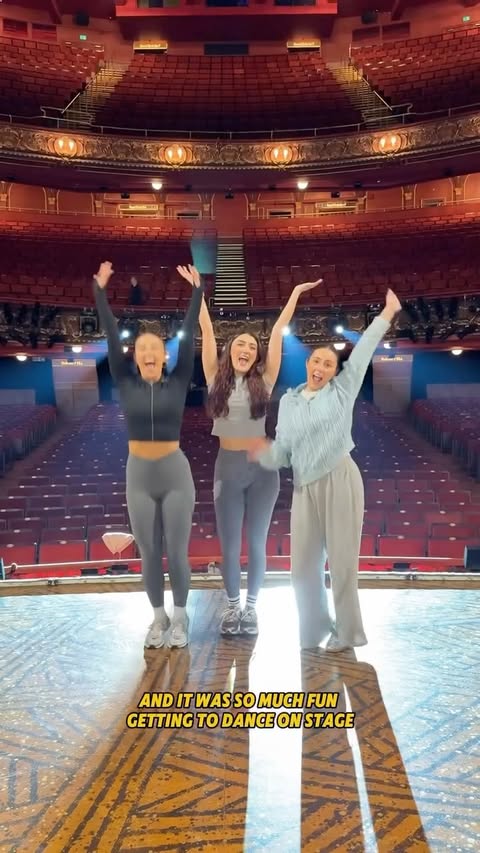 Instagram post by @gregoriansisters for The Lion King - Musical. Caption reads: AD our dream day out with @thelionkinguk 🥹🦁 we....