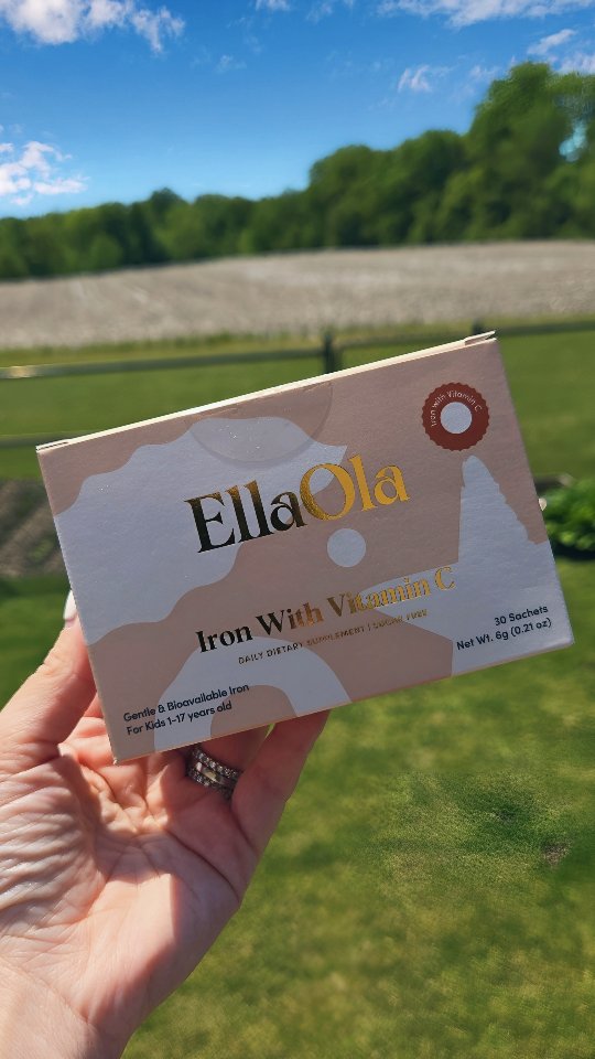 Instagram post by @autismoutloud for EllaOla. Caption reads: Chrck out EllaOla's brand new kid's unflavored....