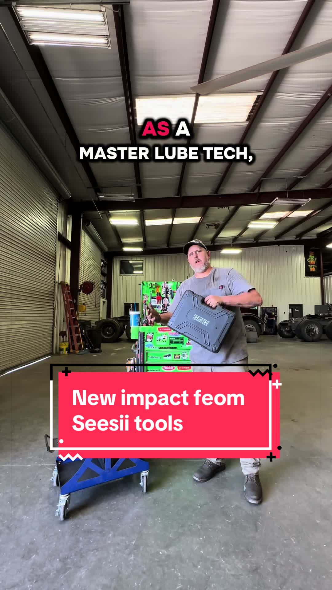 TikTok post by @petecrosby87 for SeeSii. Caption reads: Check out this affordable impact from @Seesii....