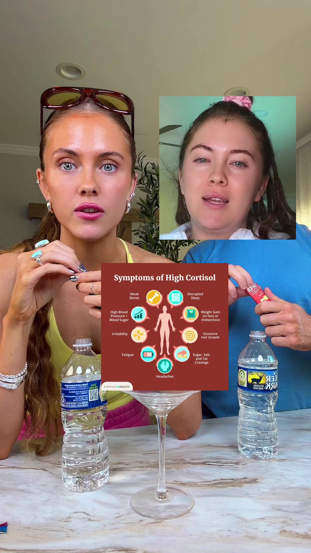TikTok post by @shopwithgraciegirl for drinknello. Caption reads: We drink these Every. Single. Day !!! #womenover30....