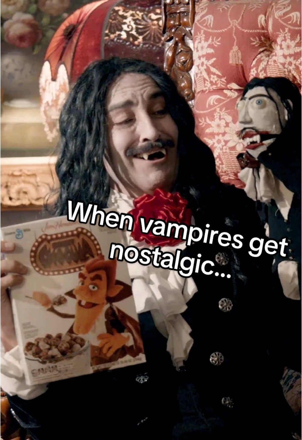 TikTok post by @claytonfarris4ever for General Mills. Caption reads: The gangs all here! Look out for this dose of....