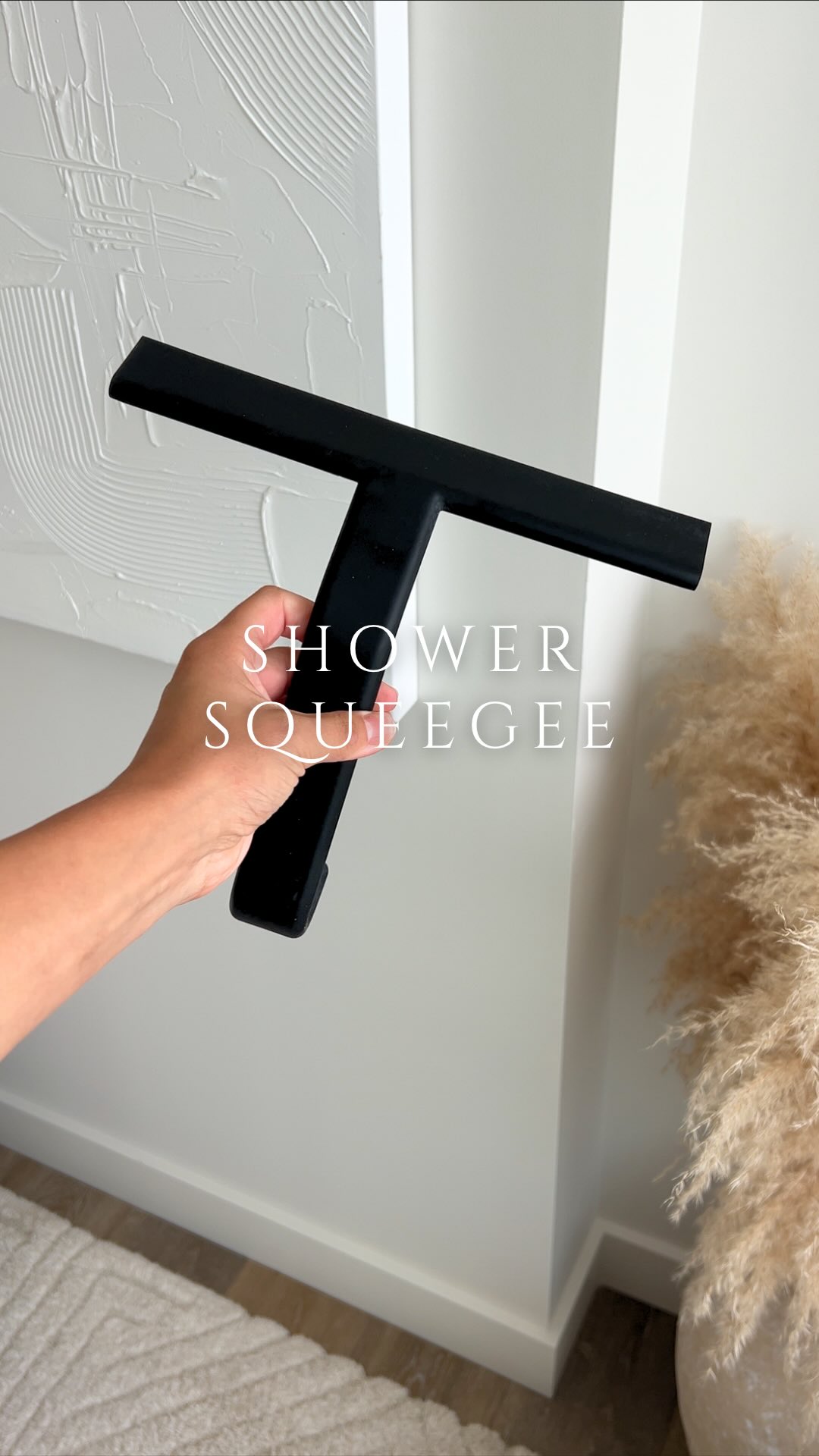 Instagram post by @cleanwithmelissa_ for dancemoon. Caption reads: Trying out the @dancemoon.global squeegee! So....