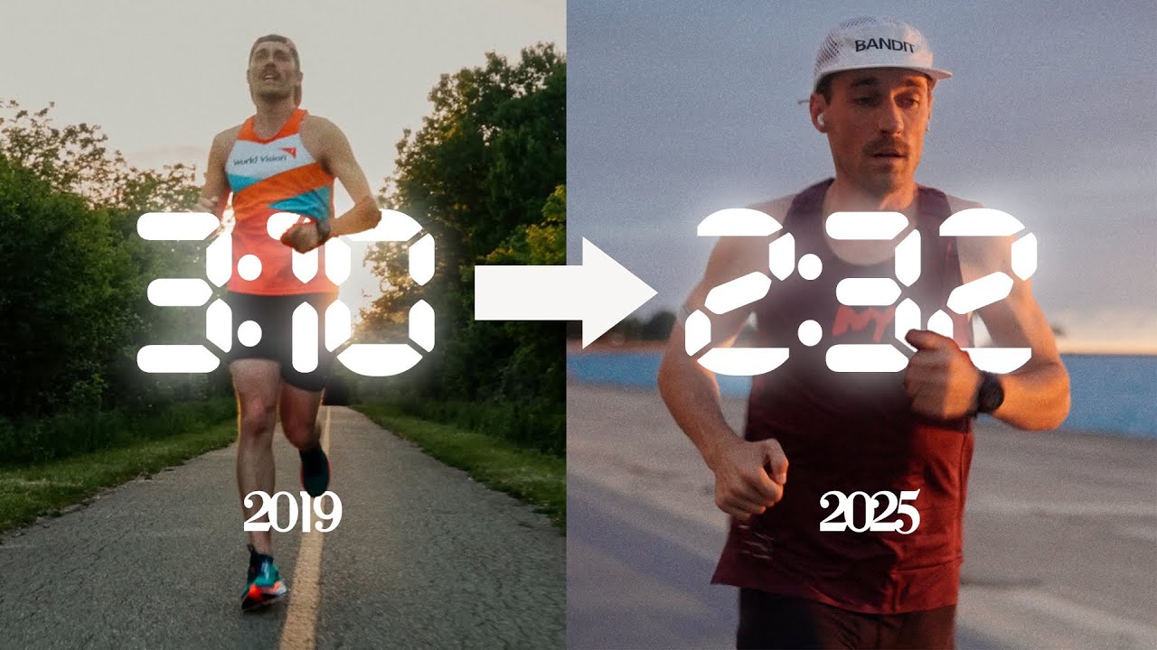 YouTube post by @flobergruns for Bandit Running. Caption reads: How My FUELING Changed from .