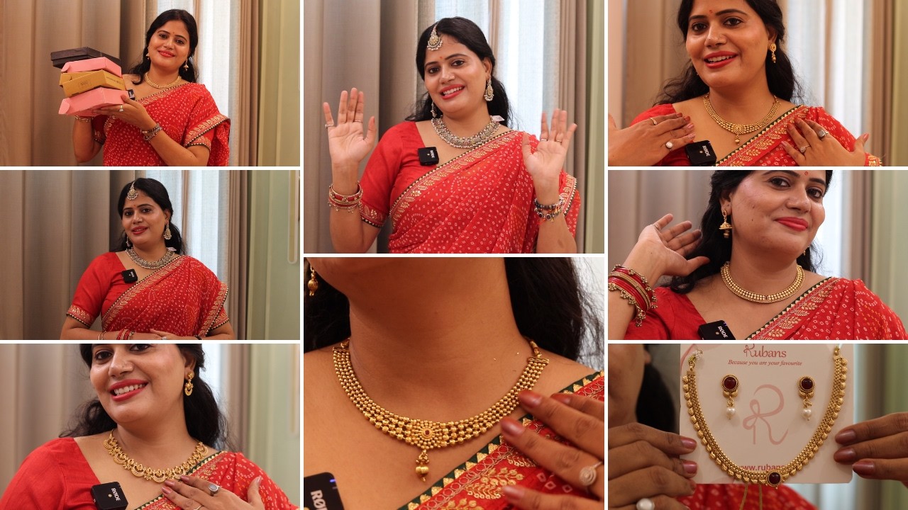 YouTube post by @realindianhomekitchen for My Haul Store. Caption reads: [...] Set for Girls (Black) (12002s) My Haul Store....