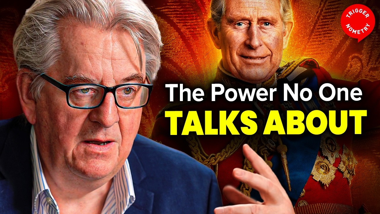 YouTube post by @triggerpod for Policygenius. Caption reads: The Truth About the Royal Family with Royal....