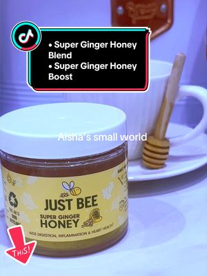 TikTok post by @aishabegum06 for Just Bee Honey. Caption reads: [...] Shop Creators - UK @Just Bee Honey.