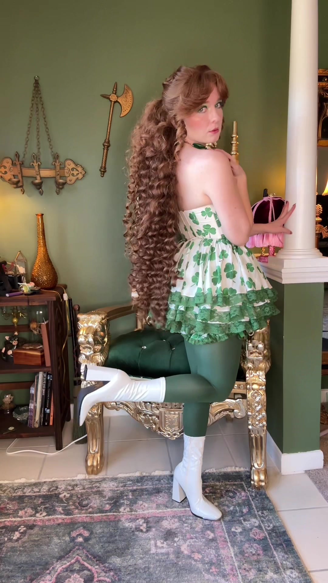 TikTok post by @scarlettohair for Selkie. Caption reads: [...] day!!! Celebrating with this set from....