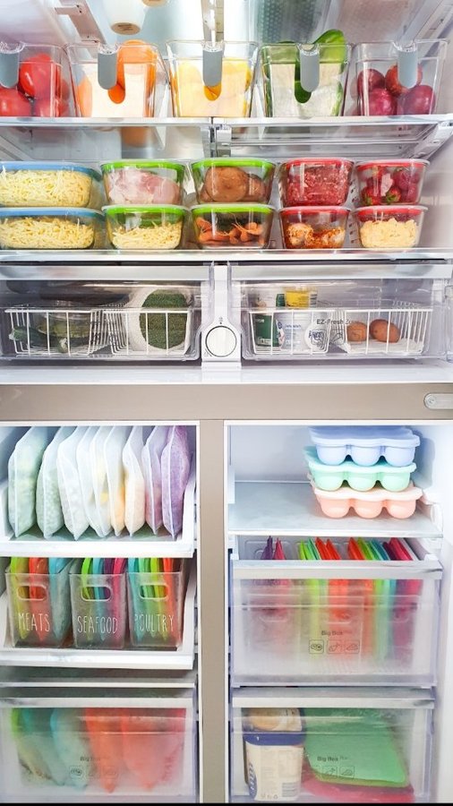 Instagram post by @fromgreatbeginnings for Everyday Rewards. Caption reads: Setting up a self-grab snack station for Charlie &....