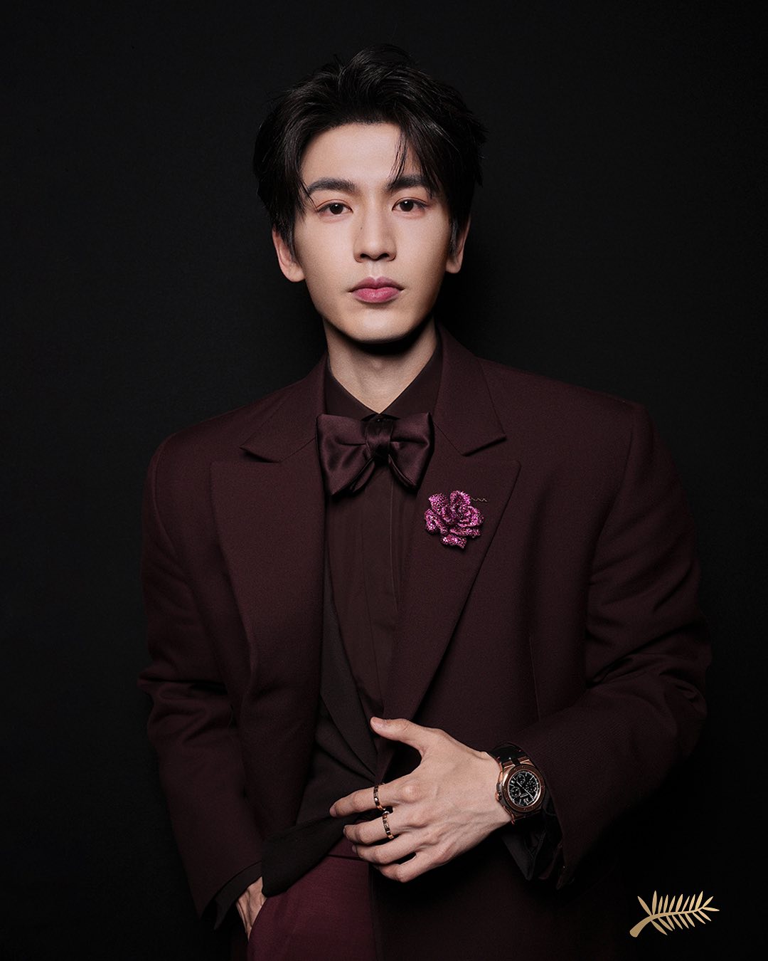 Instagram post by @zhanglinghe__1230 for Chopard. Caption reads: A star of quiet power and elegance. 
@Chopard....