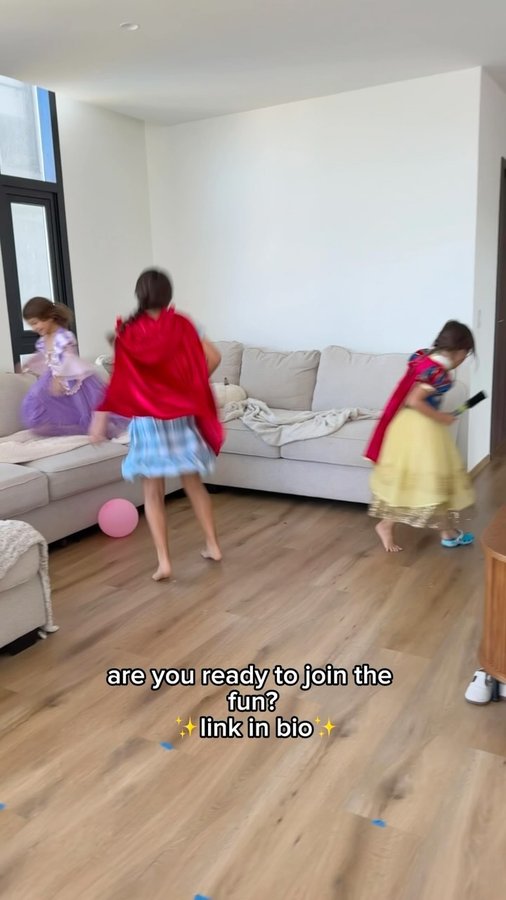 Instagram post by @luxeandro for MomSelect. Caption reads: Want to be a part of the fun? Join the Funovation....