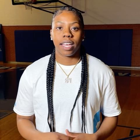 Instagram post by @arike_ogunbowale for TIAA. Caption reads: Women have 30% less income in retirement. Still.....