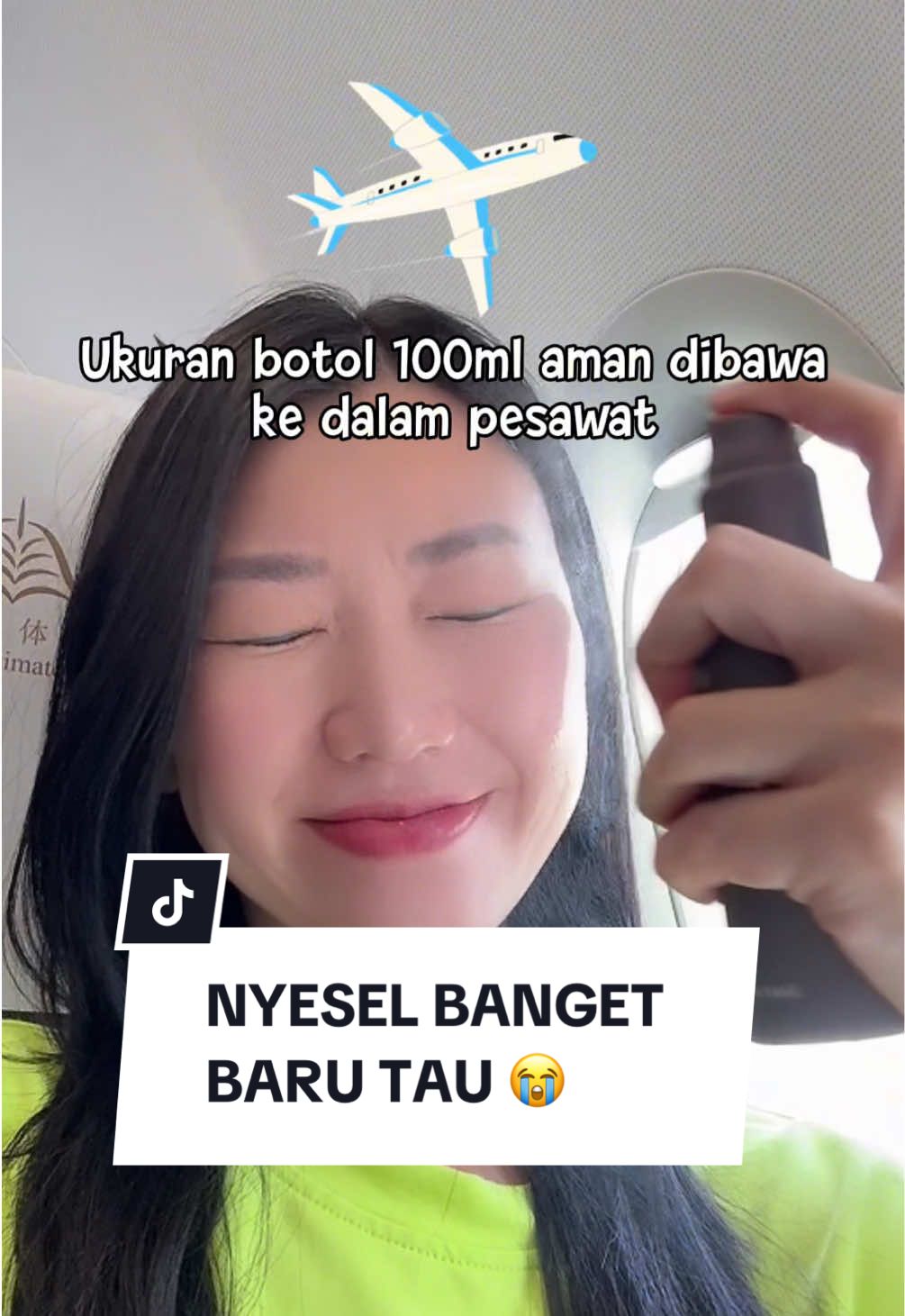TikTok post by @richelleweisz for For Skin's Sake. Caption reads: [...] Holy grail aku selama liburan✈️ @For Skin's....