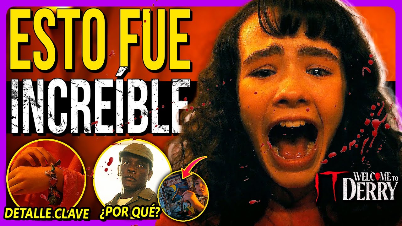 YouTube post by @MaestroCiego for Pampling. Caption reads: 🎈IT: Welcome To Derry Chapter 1 | Analysis,....