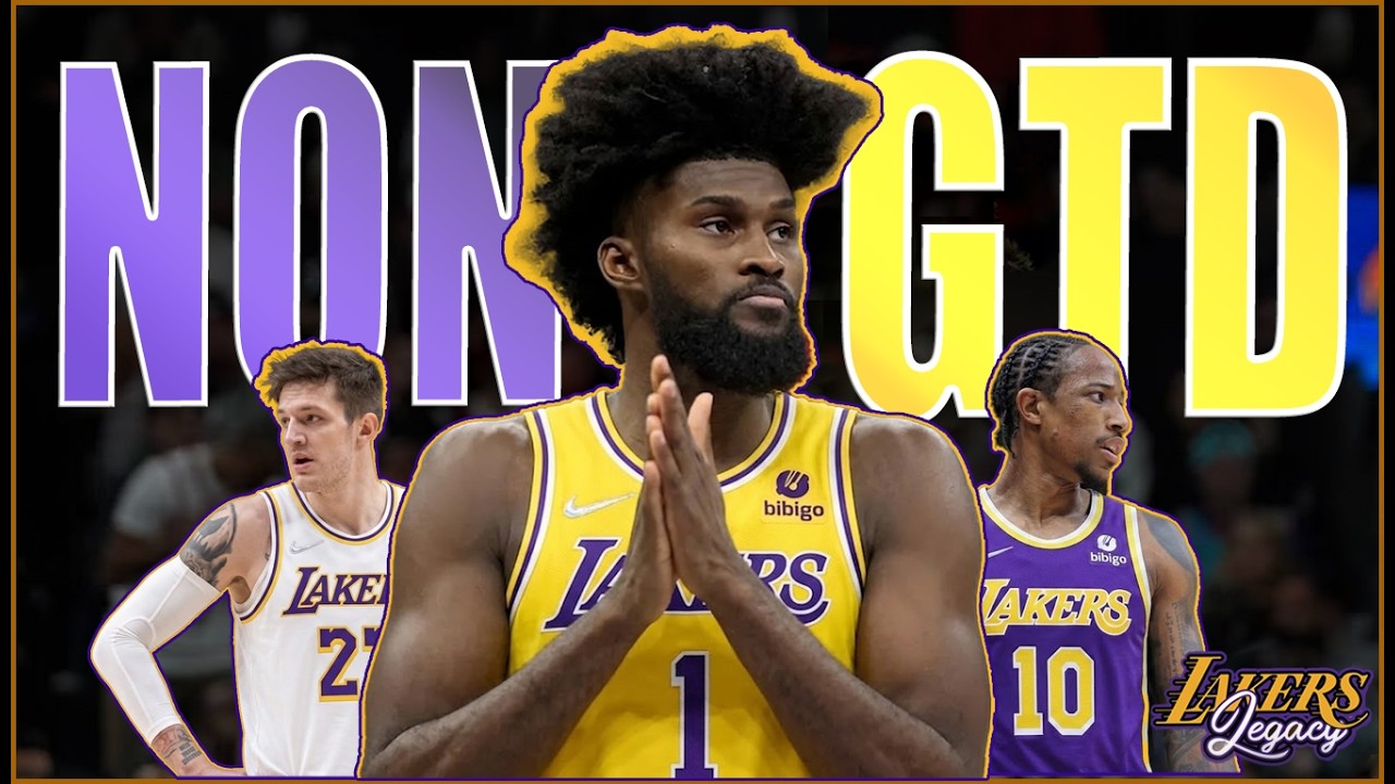 YouTube post by @lakerslegacypod for Underdog Fantasy. Caption reads: [...] ... Today's Show was Sponsored by: Underdog....