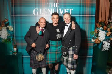 Instagram post by @thomasadoherty for The Glenlivet. Caption reads: This Father’s Day, I’m reflecting on the....