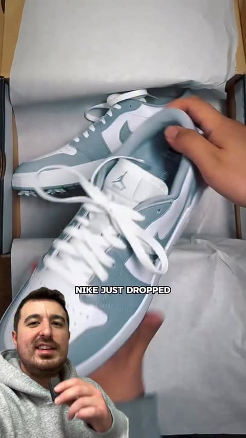 Instagram post by an influencer for Jordan. Caption reads: Nike Just Dropped Jordan 1 Golf Shoes with Golf....