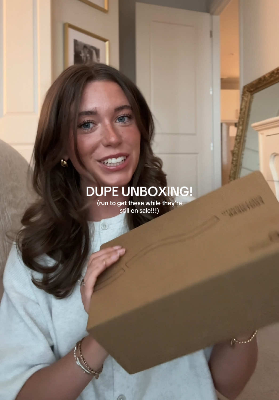 TikTok post by @makinnapulley for evellyhootd. Caption reads: okay maybe the best dupes ever??!!! @EVELLYHOOTD....