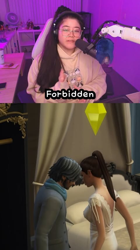 Instagram post by @hello.yinny for The Sims. Caption reads: [...] arc. You can do all that and more in the....