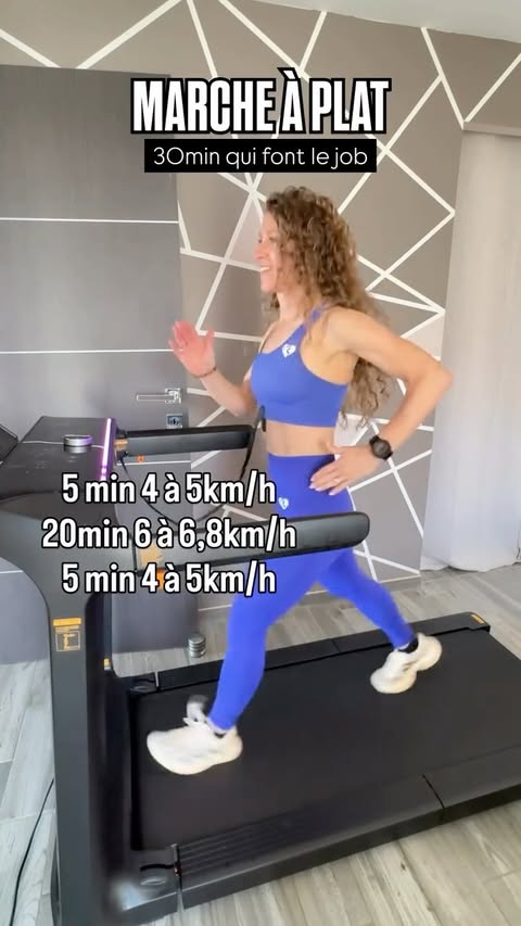 Instagram post by @dietefit38 for WalkingPad. Caption reads: [...] Ici j’utilise mon @walkingpad_official 👟....