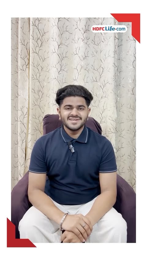 Instagram post by @anmol9007 for HDFC Life. Caption reads: A recent HDFC Life film made me pause and think —....