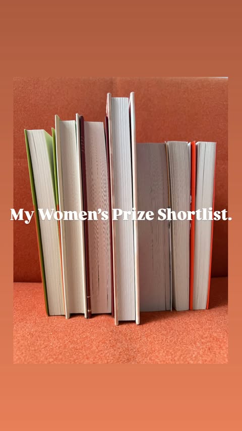 Instagram post by @whatsarahreadnext for Women's Prize. Caption reads: [...] tomorrow? Let me know 👇🏾 Gifted....