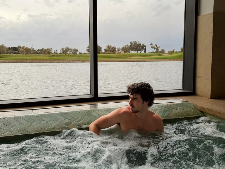 Instagram post by @yanistyli for Hyatt. Caption reads: Marrakech 🇲🇦

@parkhyatt_marrakech •invitation•.