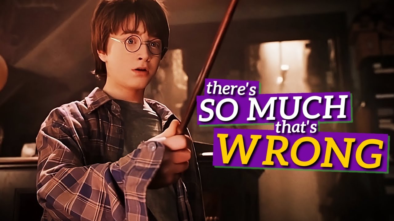 YouTube post by @mylittlethoughttree for World Anvil. Caption reads: How To Fix the Harry Potter BOOKS.
