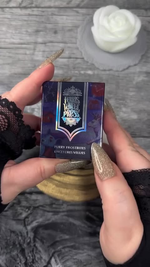 Instagram post by @blue.panda.journals for Ferris Wheel Press. Caption reads: Step into a world of wonder and inspiration with....