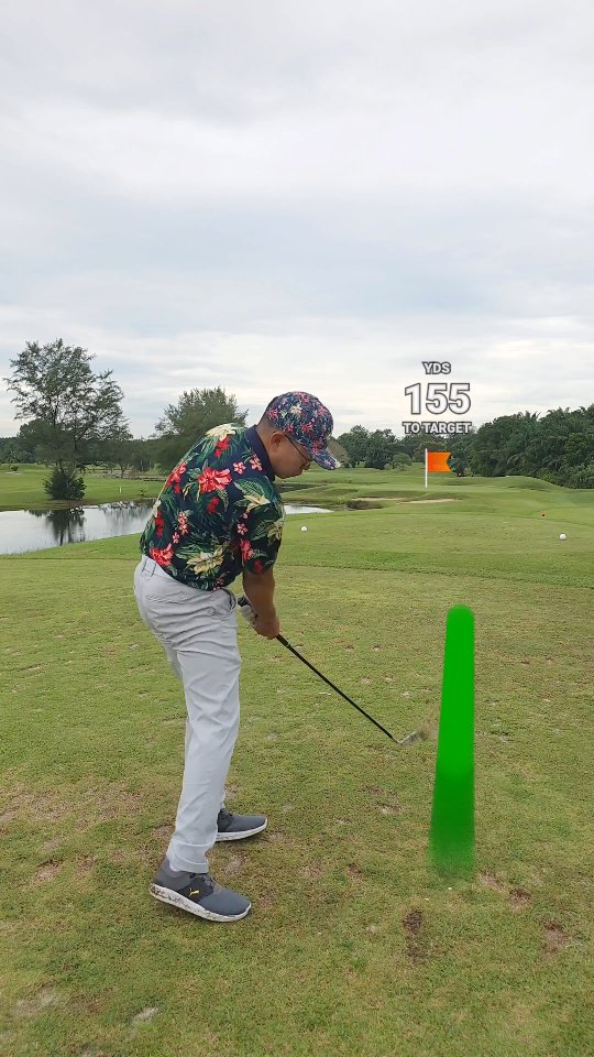 Instagram post by @stabilityndistance for COBRA Golf. Caption reads: I factored in the headwind and chose one extra....