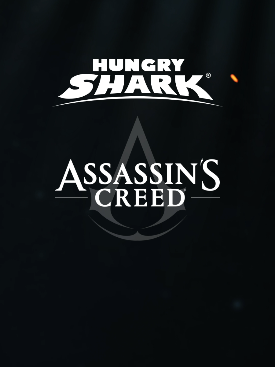 TikTok post by @hungryshark for Ubisoft. Caption reads: Inspired by characters from @Ubisoft's @Assassin’s....