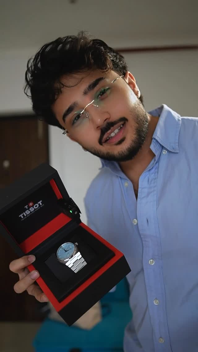 Instagram post by @ritikmahjn for TISSOT. Caption reads: For the moments I don’t want to forget....