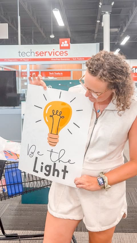 Instagram post by @adventuresofmssmith_ for Office Depot. Caption reads: #sponsored Insider Tip! @officedepot is a GREAT....