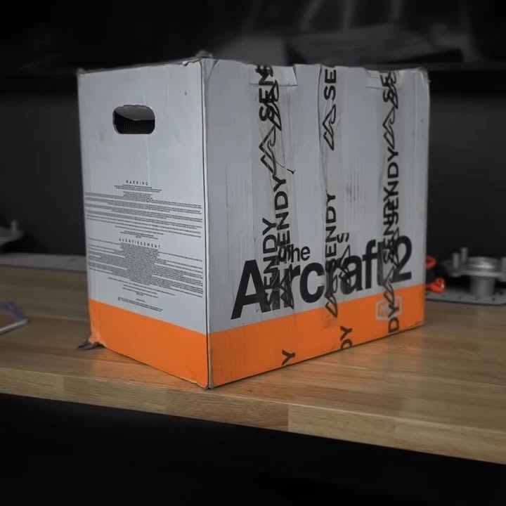 Instagram post by @flipzco for 100% Bike. Caption reads: Locked & Loaded with the new 100% Aircraft 2....