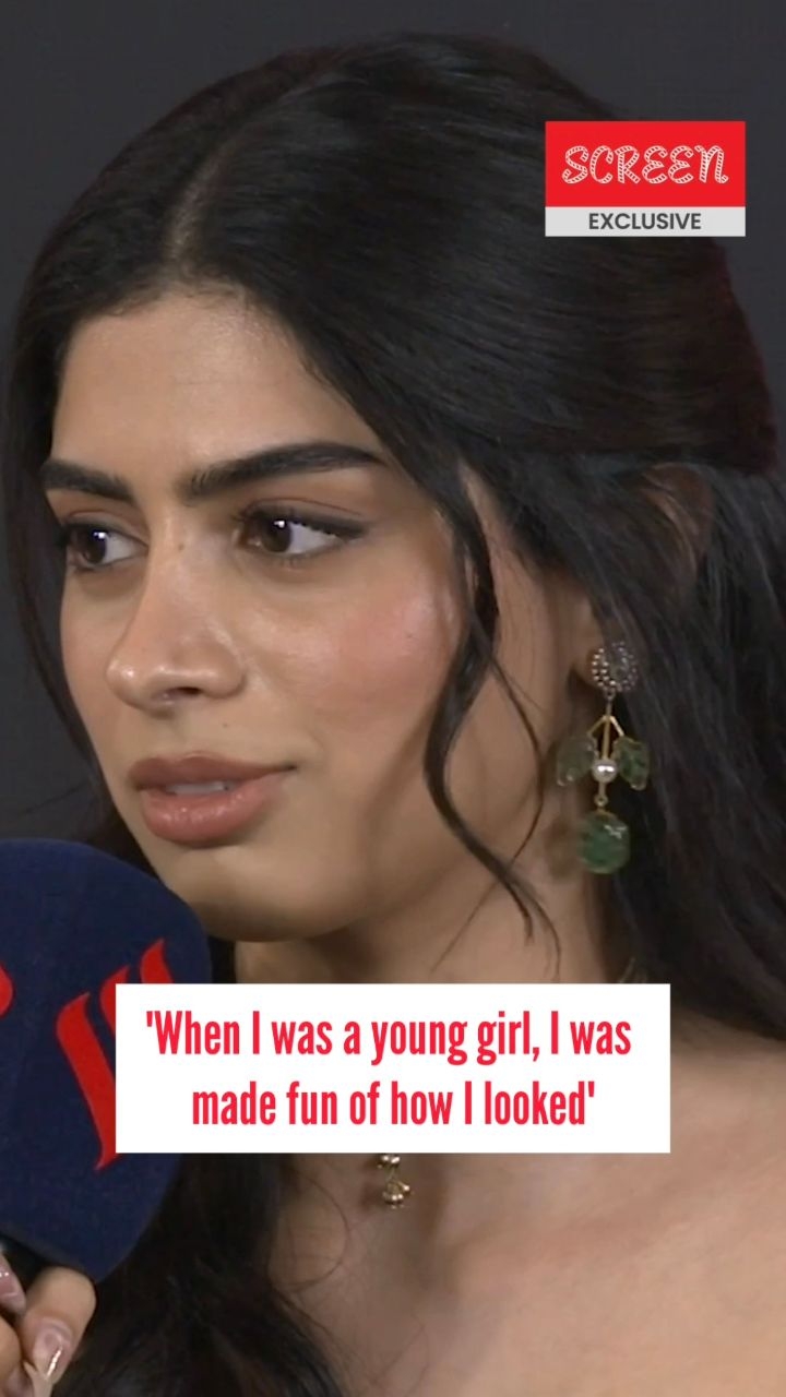 Instagram post by @ieentertainment for Coca-Cola India. Caption reads: Khushi Kapoor opens up about her journey of....