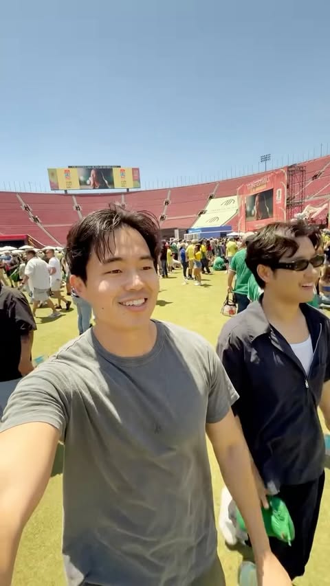 Instagram post by @charlie__chang for Hyundai Worldwide. Caption reads: Full-circle moment driving the 2026 @hyundaiusa....