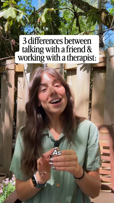 Instagram post by @bloomingwithemmy for BetterHelp. Caption reads: [...] you can work on with them, too! @betterhelp....