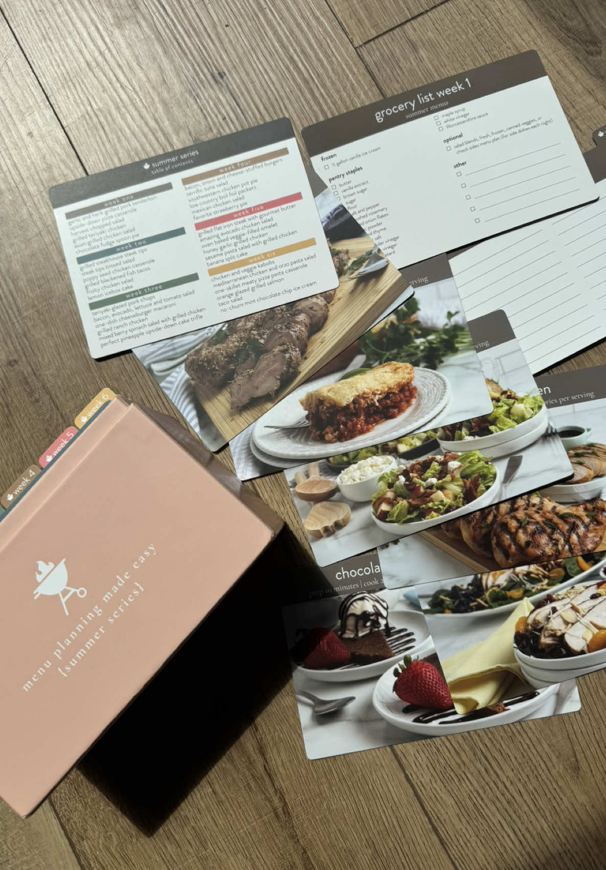 TikTok post by @madisonbrehm2 for Passionate Penny Pincher Shop. Caption reads: [...] these recipe boxes from the @Passionate....
